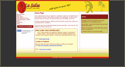 Desktop Screenshot of lasalsa.co.za