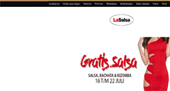 Desktop Screenshot of lasalsa.nl